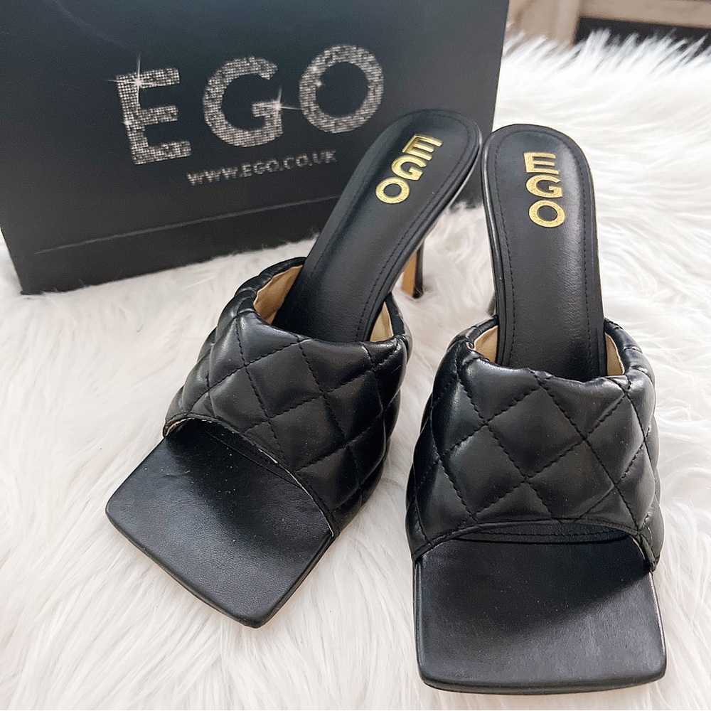 💖Ego Tropez Quilted Mules💖 - Picture 3 of 8